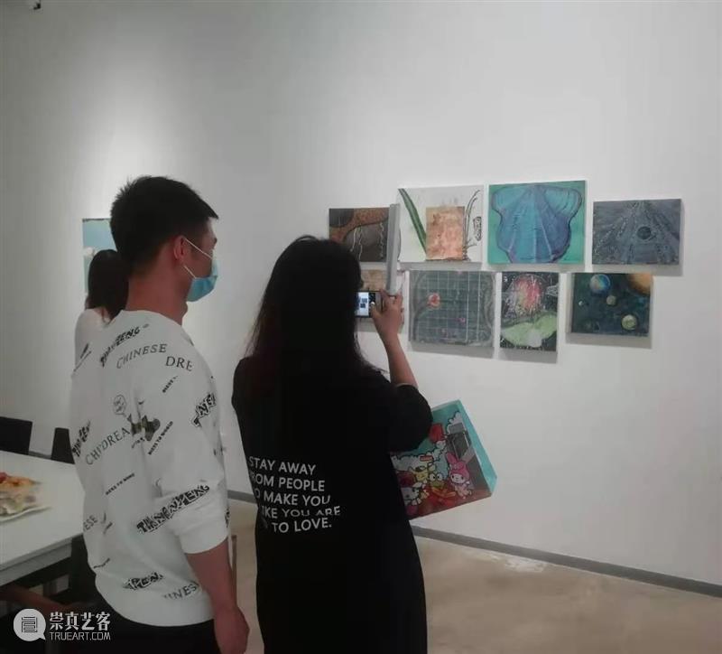 《种子——郭子作品展》亮相于深圳桥舍画廊 种子 郭子 作品展 深圳 桥舍画廊 开幕式 现场 场景 崇真艺客