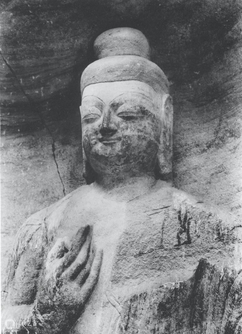四十年代水野版云冈图集：第八窟 野版 云冈图集 外景 云冈石窟 山西省 大同市西 武周山南 东西 大小 洞窟 崇真艺客