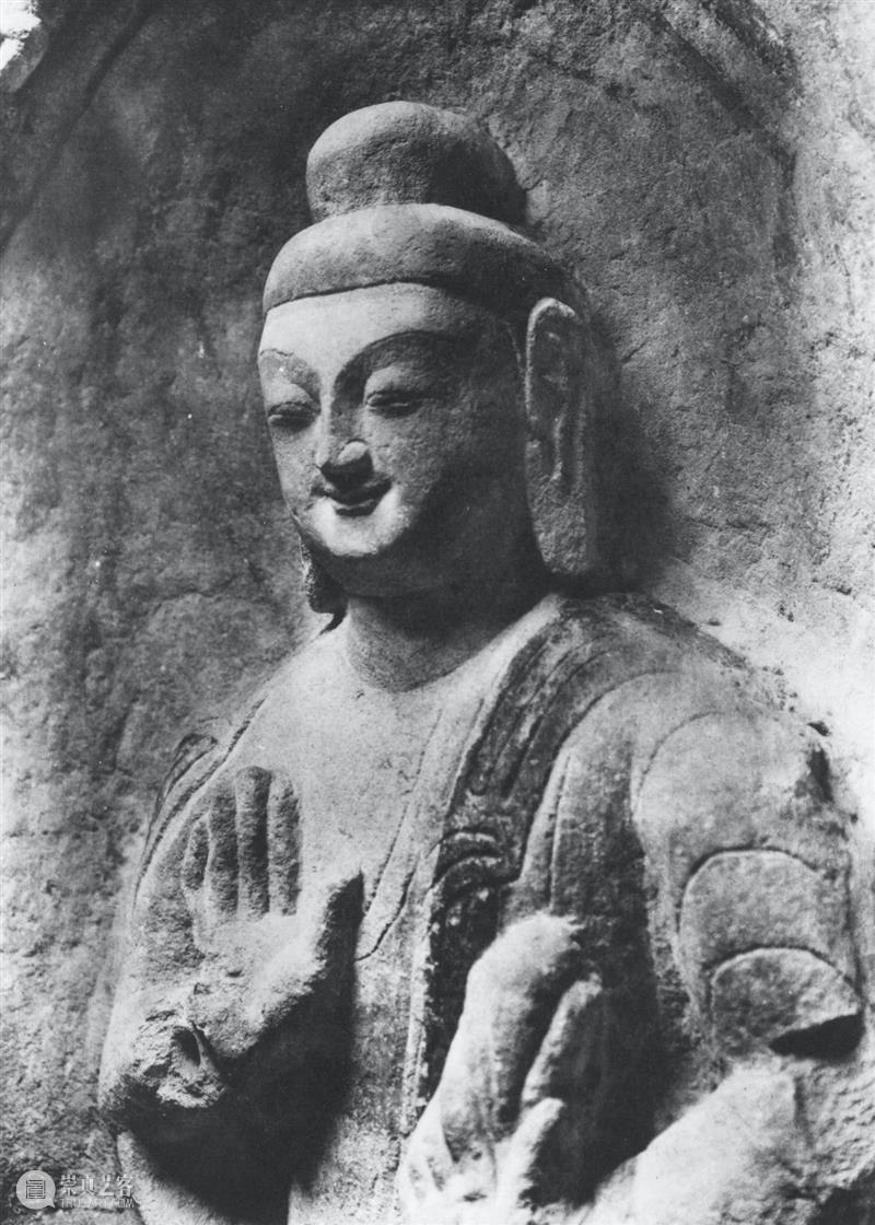 四十年代水野版云冈图集：第八窟 野版 云冈图集 外景 云冈石窟 山西省 大同市西 武周山南 东西 大小 洞窟 崇真艺客