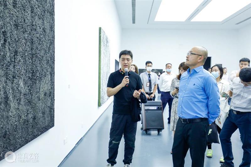 开幕现场| 汤国:大江东去 现场 华侨城 盒子 美术馆 Flows 金亚楠 间隔 个展 顺德华侨城盒子美术馆 帷幕 崇真艺客