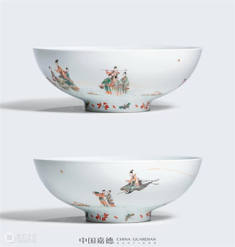 中国嘉德2020秋拍丨青描彩绘 画意盎然——康熙御窑画意瓷器 康熙 御窑 瓷器 画意 中国 彩绘 嘉德 丨青 时期 景德镇 崇真艺客