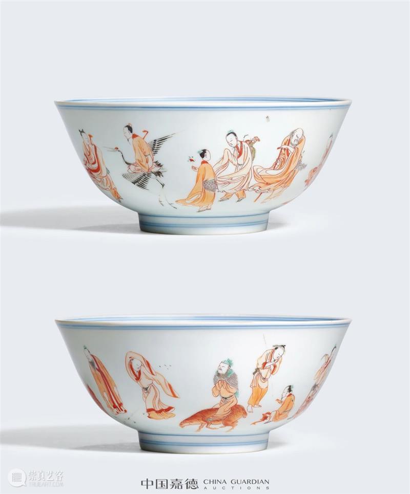 中国嘉德2020秋拍丨青描彩绘 画意盎然——康熙御窑画意瓷器 康熙 御窑 瓷器 画意 中国 彩绘 嘉德 丨青 时期 景德镇 崇真艺客