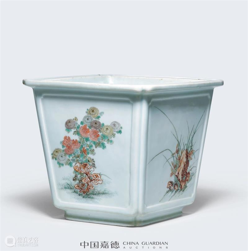 中国嘉德2020秋拍丨青描彩绘 画意盎然——康熙御窑画意瓷器 康熙 御窑 瓷器 画意 中国 彩绘 嘉德 丨青 时期 景德镇 崇真艺客