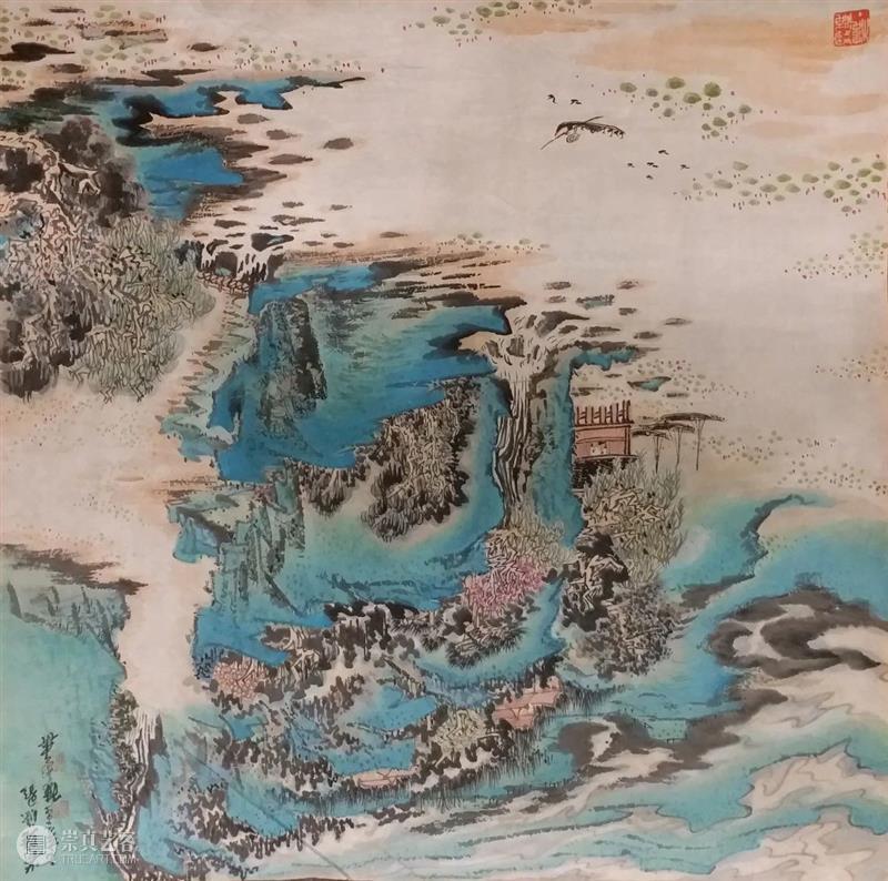 2020上海艺博会参展画廊介绍——沁园阁 沁园阁 上海艺博会 画廊 展位 B09参展 艺术家 陈幼华 仲秋 台州 北京大学中国传统艺术文化研究所 崇真艺客