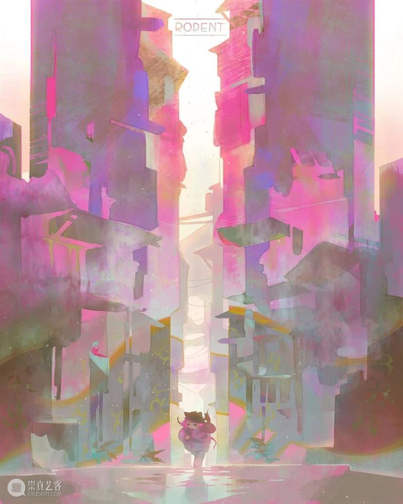 柔和的光影 光影 namendart 人物 场景 概念 插画 色调 画面 故事 氛围 崇真艺客