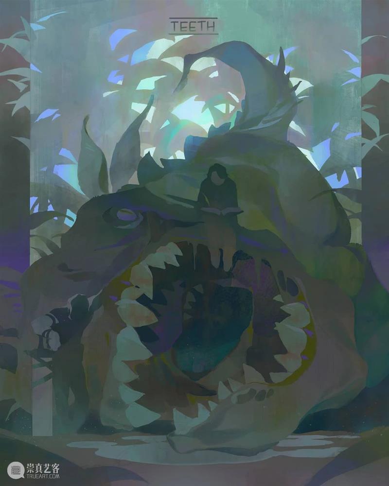 柔和的光影 光影 namendart 人物 场景 概念 插画 色调 画面 故事 氛围 崇真艺客