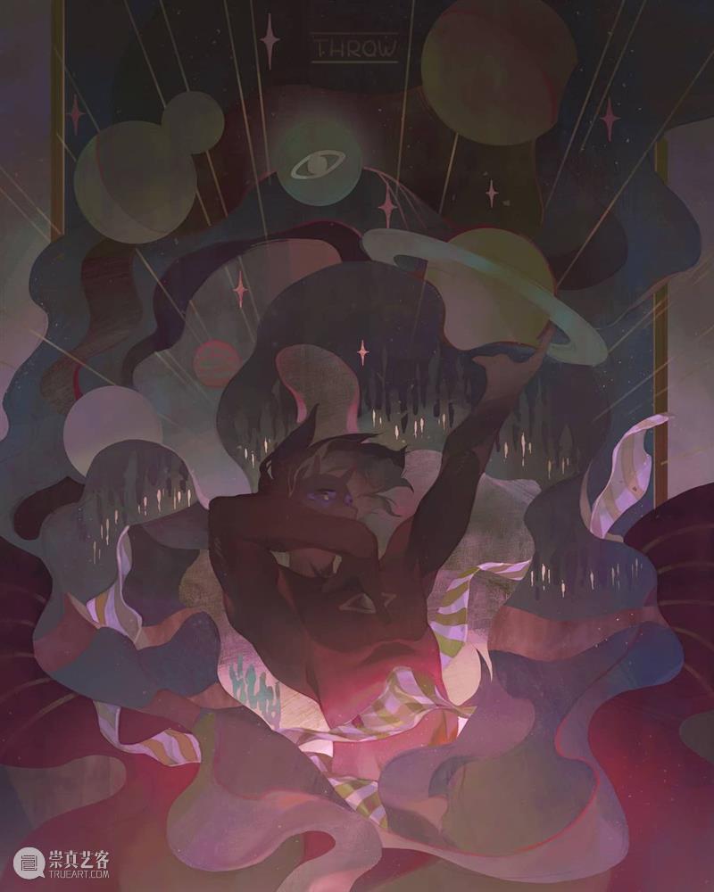 柔和的光影 光影 namendart 人物 场景 概念 插画 色调 画面 故事 氛围 崇真艺客