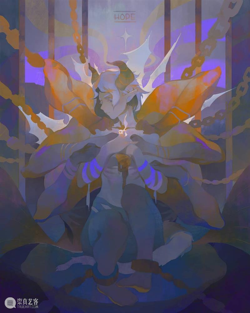 柔和的光影 光影 namendart 人物 场景 概念 插画 色调 画面 故事 氛围 崇真艺客