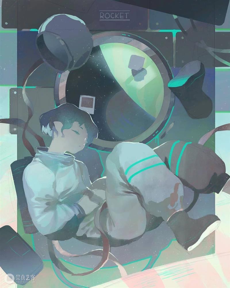 柔和的光影 光影 namendart 人物 场景 概念 插画 色调 画面 故事 氛围 崇真艺客