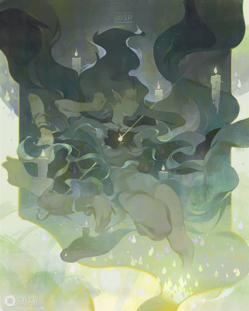 柔和的光影 光影 namendart 人物 场景 概念 插画 色调 画面 故事 氛围 崇真艺客