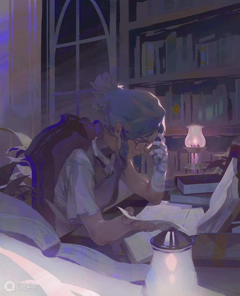 柔和的光影 光影 namendart 人物 场景 概念 插画 色调 画面 故事 氛围 崇真艺客
