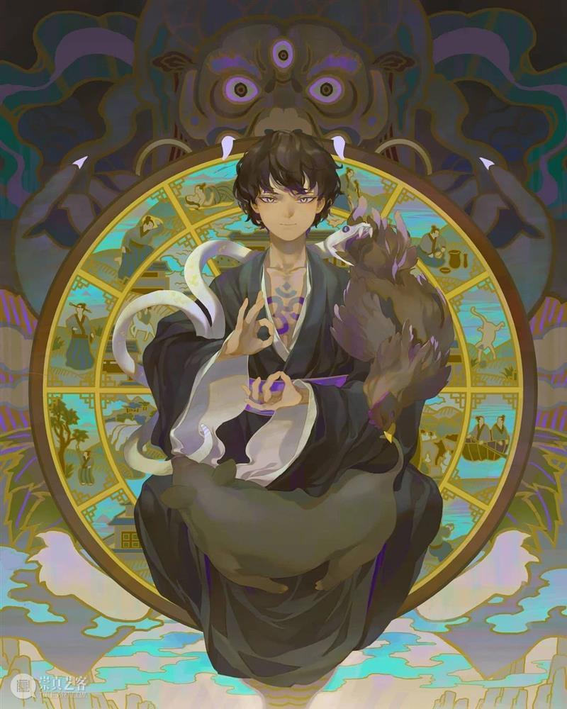 柔和的光影 光影 namendart 人物 场景 概念 插画 色调 画面 故事 氛围 崇真艺客