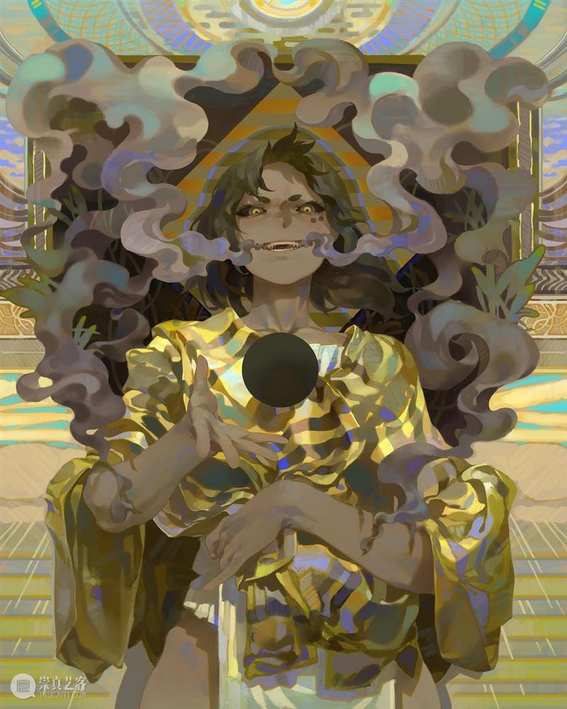 柔和的光影 光影 namendart 人物 场景 概念 插画 色调 画面 故事 氛围 崇真艺客