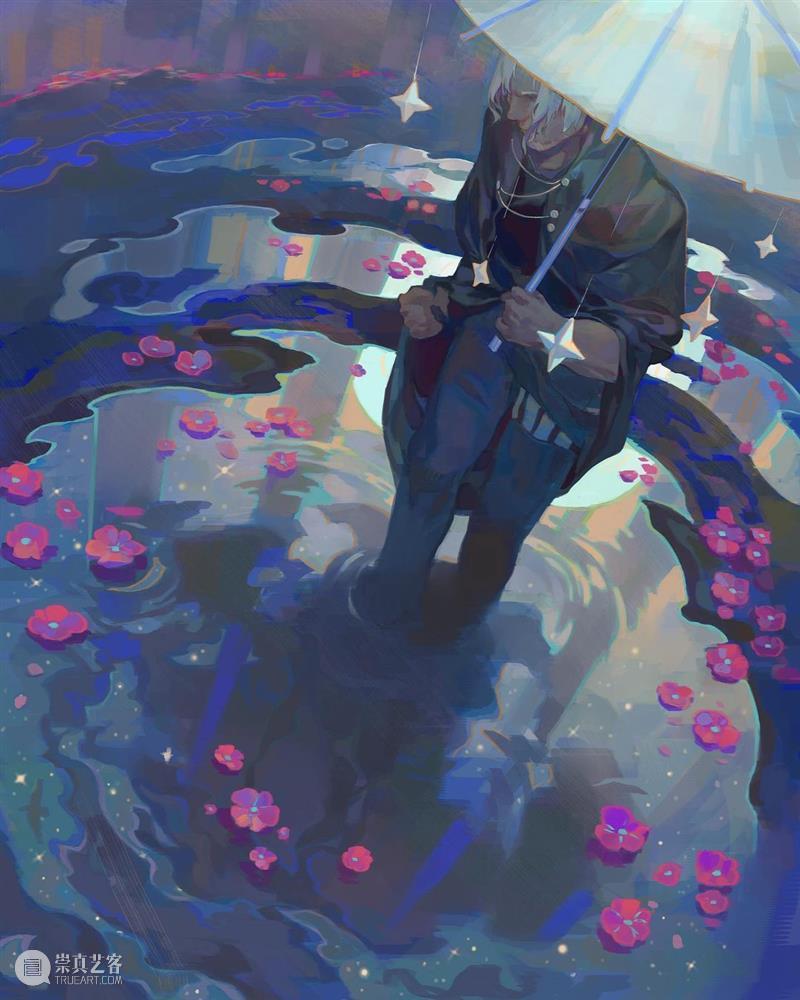 柔和的光影 光影 namendart 人物 场景 概念 插画 色调 画面 故事 氛围 崇真艺客