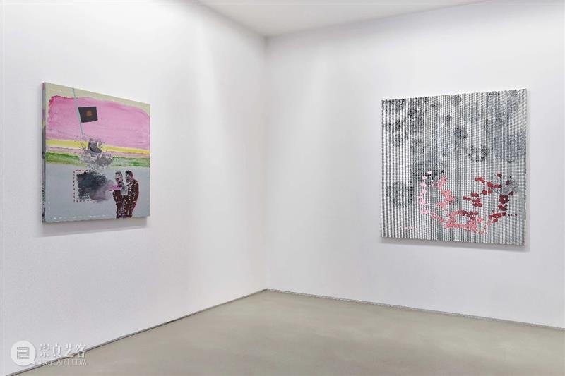 桑塔展览 | 与纽约Greene Naftali画廊的交换项目 桑塔 纽约 Naftali画廊 项目 view 现场 画廊 Crousel Paris France 崇真艺客