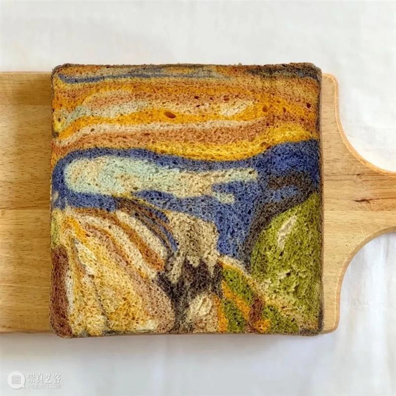 面包里藏“名画”？这位妈妈把面包做成艺术品，让你大饱眼福！ 名画 妈妈 面包 艺术品 本文 内容 微信公众号 墙报 wall post 崇真艺客
