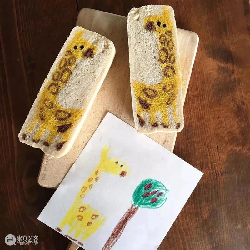 面包里藏“名画”？这位妈妈把面包做成艺术品，让你大饱眼福！ 名画 妈妈 面包 艺术品 本文 内容 微信公众号 墙报 wall post 崇真艺客