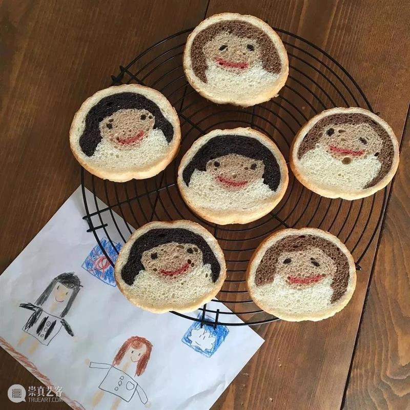 面包里藏“名画”？这位妈妈把面包做成艺术品，让你大饱眼福！ 名画 妈妈 面包 艺术品 本文 内容 微信公众号 墙报 wall post 崇真艺客