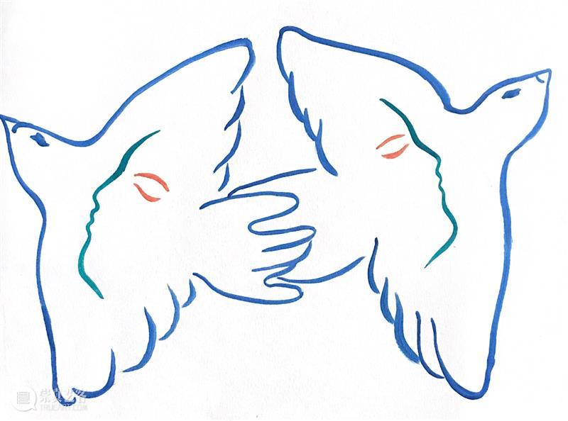 展览 EXHIBITION | 鸟的画像 Portrait d’oiseau | 杜梦堂 (巴黎) Portrait oiseau 杜梦堂 巴黎 EXHIBITION 画像 现场 oiseau群展 Group 艺术家 崇真艺客