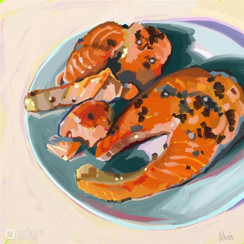 日子平淡，好在我喜欢 日子 西班牙 画家 Ganuza 静物 日常生活 笔触 色彩 细节感 作品 崇真艺客