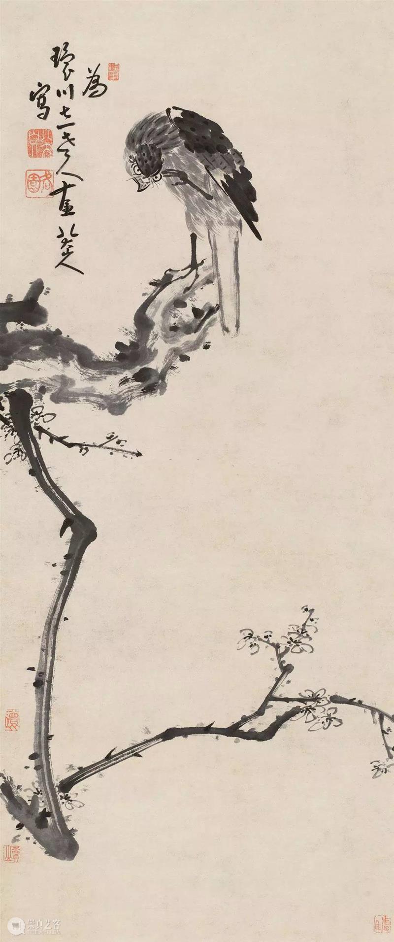 八大山人40幅千万级拍品高清欣赏! 八大山人 拍品 朱耷 明末 清初 画家 画坛 四僧 本名 驴屋 崇真艺客