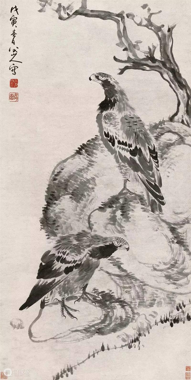 八大山人40幅千万级拍品高清欣赏! 八大山人 拍品 朱耷 明末 清初 画家 画坛 四僧 本名 驴屋 崇真艺客