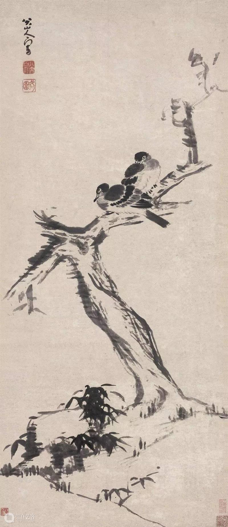 八大山人40幅千万级拍品高清欣赏! 八大山人 拍品 朱耷 明末 清初 画家 画坛 四僧 本名 驴屋 崇真艺客