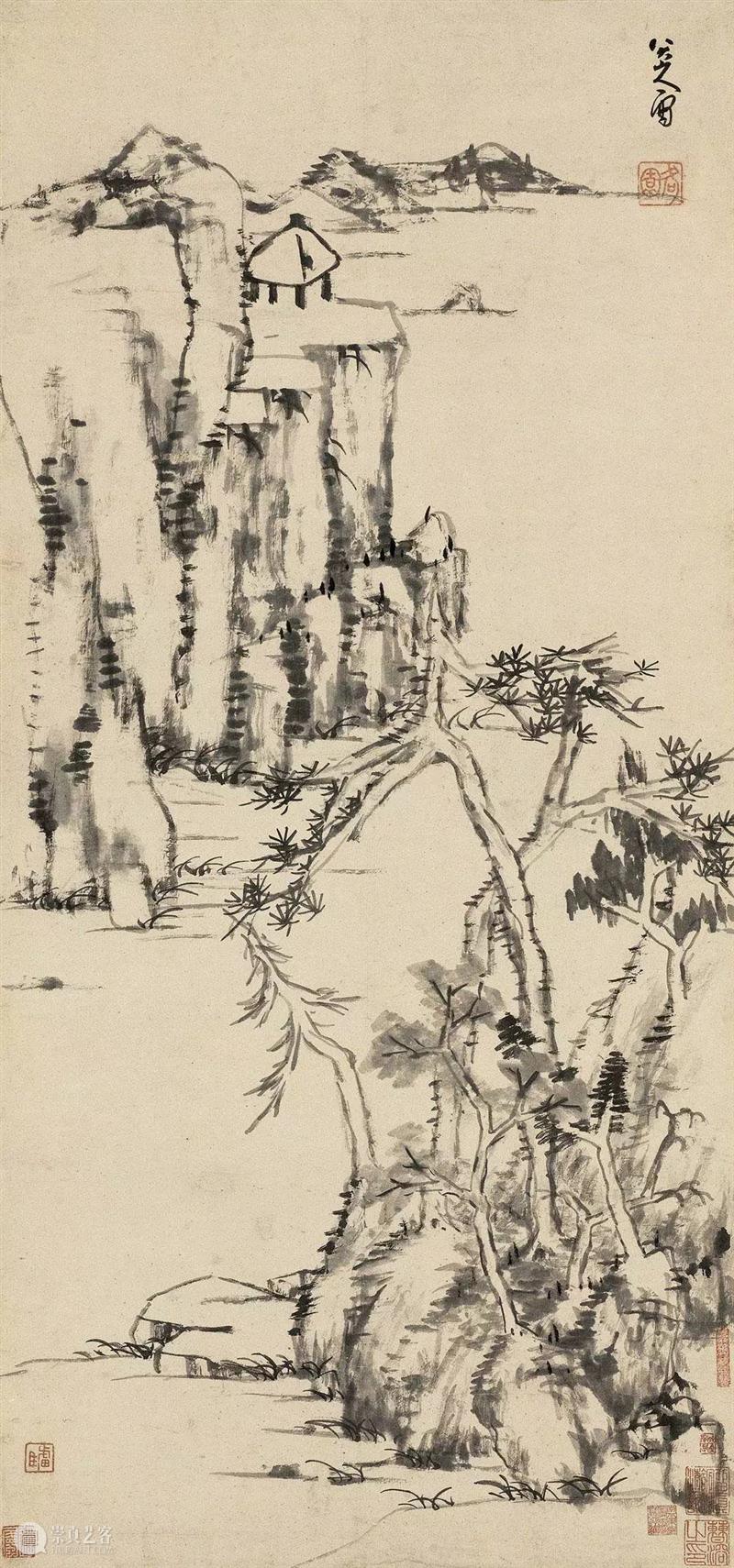八大山人40幅千万级拍品高清欣赏! 八大山人 拍品 朱耷 明末 清初 画家 画坛 四僧 本名 驴屋 崇真艺客