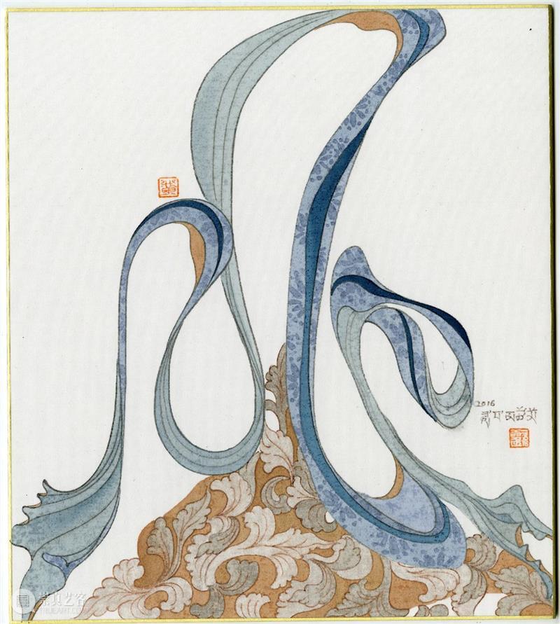 SA | 黄欢近作 Huang Huan`s Recent Works 黄欢 Works黄欢 近期 作品 万物 系列 荆山 绢本 Artist 全名 崇真艺客