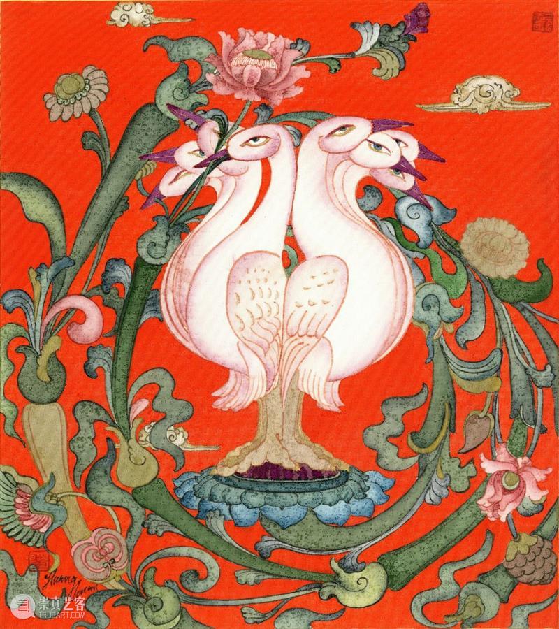 SA | 黄欢近作 Huang Huan`s Recent Works 黄欢 Works黄欢 近期 作品 万物 系列 荆山 绢本 Artist 全名 崇真艺客