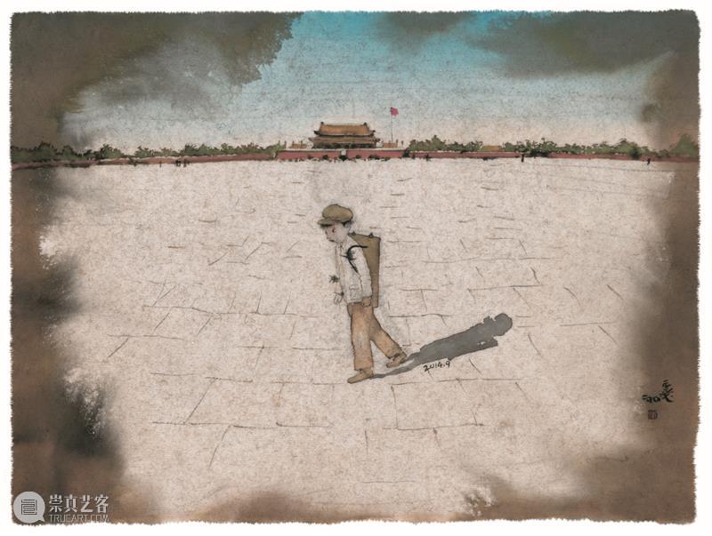 「松」展览 | 刘庆和的水墨表达 刘庆和 水墨 传统的复活 中国 艺术 线索 美术馆 年代 艺术家 作品 崇真艺客