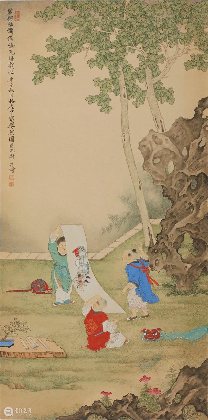 “涤尘”之摹古篇 | 谢兴涛 谢兴涛 涤尘 夏塘 莲影 纸本 夏塘莲影 局部 摹古 艺术 行业 崇真艺客