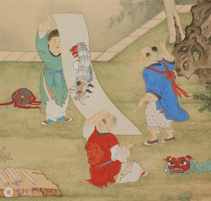 “涤尘”之摹古篇 | 谢兴涛 谢兴涛 涤尘 夏塘 莲影 纸本 夏塘莲影 局部 摹古 艺术 行业 崇真艺客