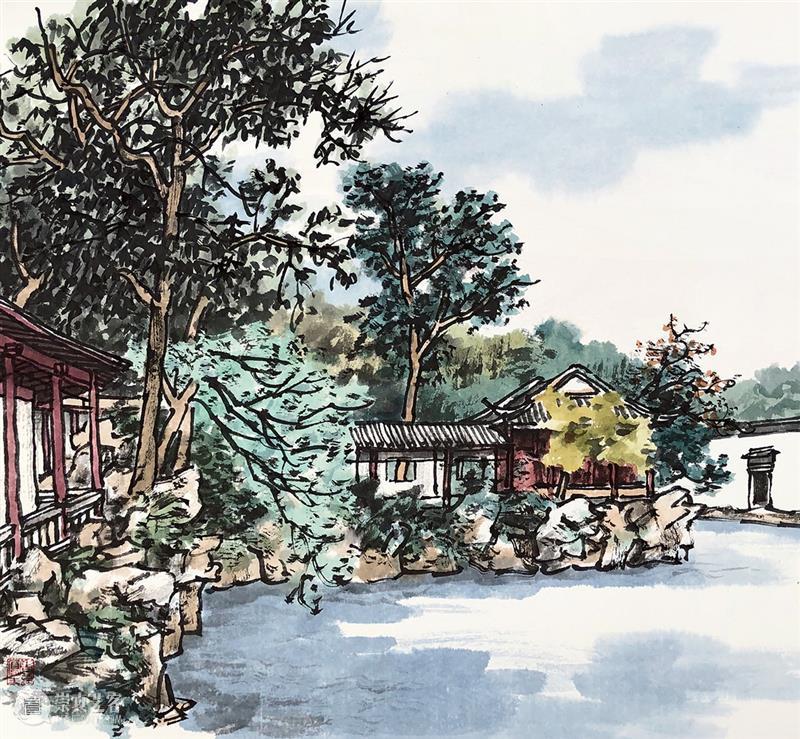 怀古寻梦 山鸣谷应——北京画院画家园林写生实录 北京画院 画家 园林 寻梦 实录 陶怡霖 深秋 副院长 郭宝君 杜军 崇真艺客