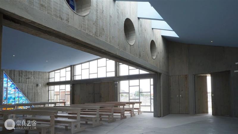 倾斜平面，智利海角天主教堂 / Domenico Albasini Santander - MJA Arquitectura 智利 平面 海角 天主教堂 Tomás Villegas 天主教教堂 科金博 地区 阿塔卡马沙漠 崇真艺客