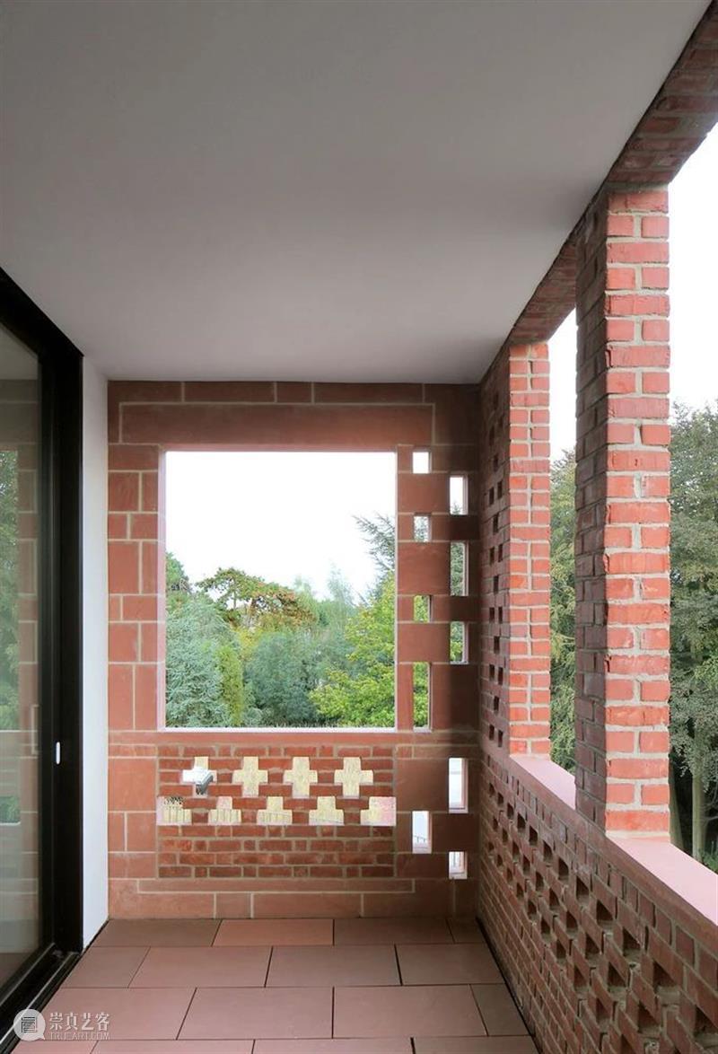 比利时修道院 Wivina / De Vylder Vinck Taillieu + jo taillieu 比利时修道院 轴测图 Filip 修道院 历史 建筑 十字形 空间 十字 示意图 崇真艺客