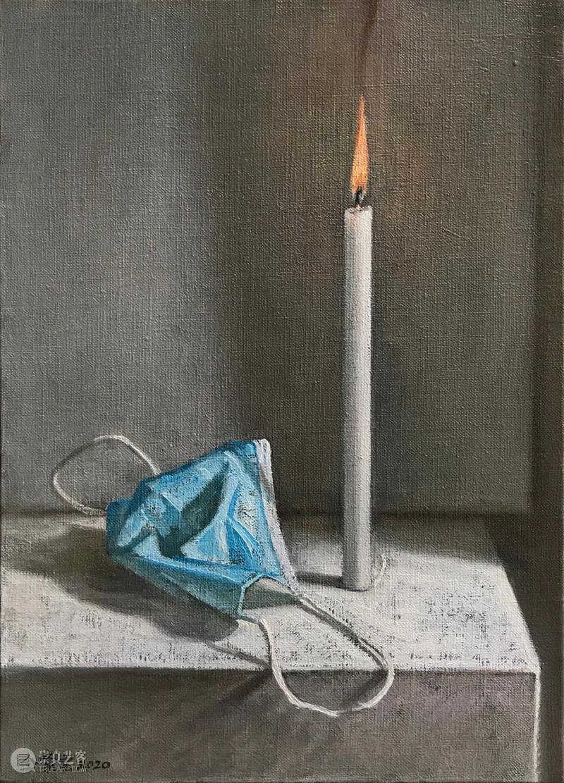画室与直播间 — 仝紫云个展 | 展览延期公告 & 仝紫云直播课时间表（12.6-9）  九沓 公告 画室 仝紫云 个展 时间表 画廊 花卷 布面 油画 风景 崇真艺客