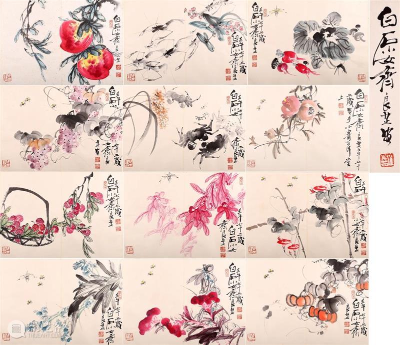 敬华金秋丨你最喜欢齐白石的哪一位徒弟？  敬华拍卖 齐白石 敬华 金秋 徒弟 全才 文人画 生命力 现代性 追求者 精神 崇真艺客