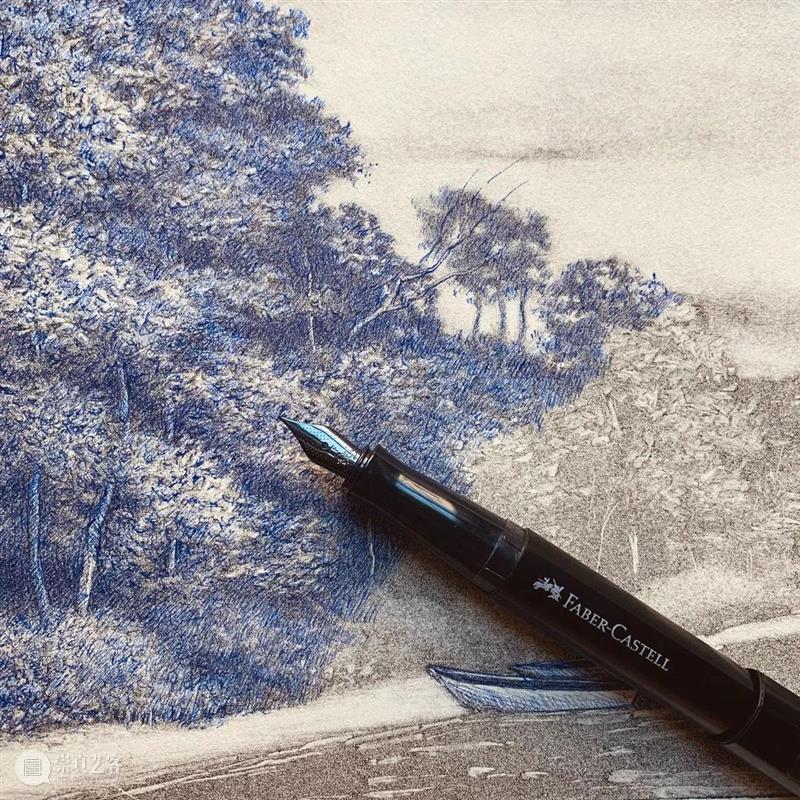现场临摹名画，这种底气只有大神才具备 ！速速来欣赏 ~ 现场 名画 底气 大神 END 崇真艺客