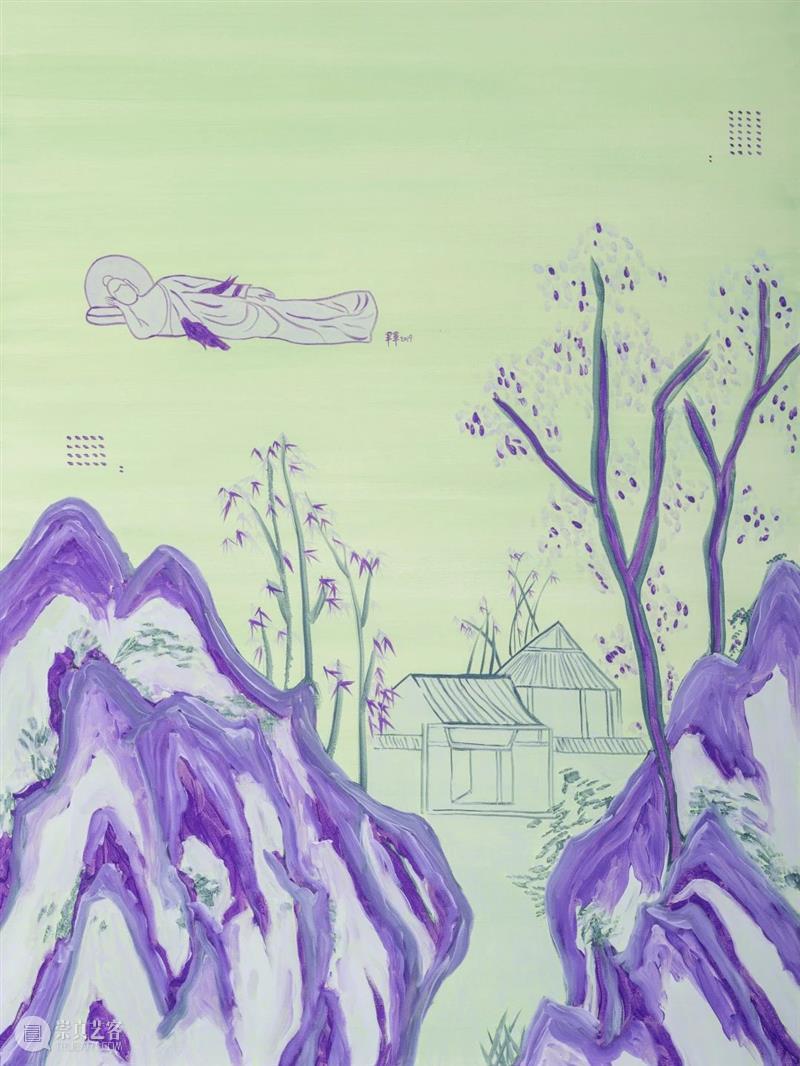 正在展出 | 胡军军：我向往的是“天心月圆，华枝春满” 胡军军 天心月圆 华枝春 宝龙 文化 厦门 宝龙艺术中心 涅槃 公众 色彩 崇真艺客