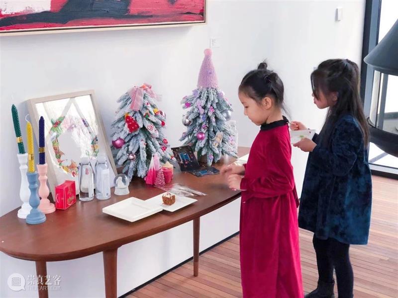 圣诞树亲子workshop同步招募中~ 圣诞树 亲子 workshop 北方 圣诞老人 白雪 夜晚 人们 礼物 瞬间 崇真艺客