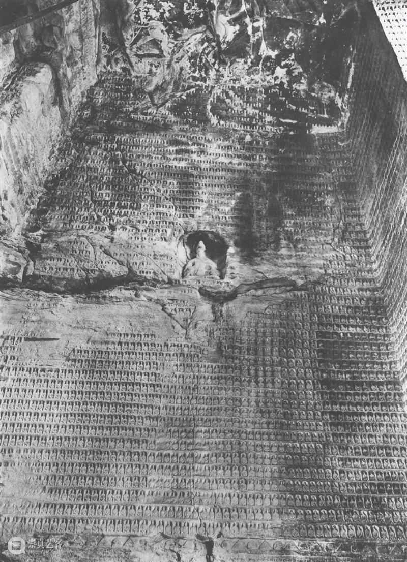 四十年代水野版云冈图集：第十五窟 野版 云冈图集 外壁 云冈石窟 山西省 大同市西 武周山南 东西 大小 洞窟 崇真艺客