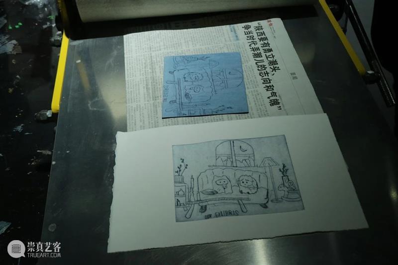 【活动回顾】制作属于自己的藏书票 藏书 活动 徐汇艺术馆 嘉宾 现场 版画 上海虹桥半岛版画艺术中心 画师 美柔汀 艺术家 崇真艺客