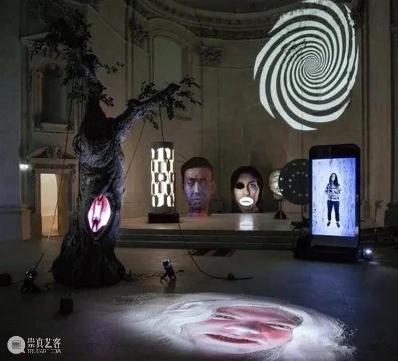 分享丨分割、变形的人脸，让他的多媒体作品独树一帜 多媒体 作品 人脸 Oursler 英国 摇滚 歌手 Bowie 大卫·鲍伊 歌曲 崇真艺客