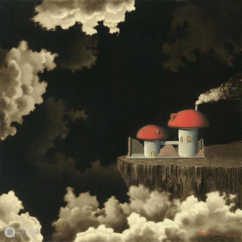 SA | 石锐锋近作 Shi Ruifeng`s Recent Works 石锐锋 近作 Works石锐锋 近期 作品 空NO.81 布面 油画 Artist 山西 崇真艺客