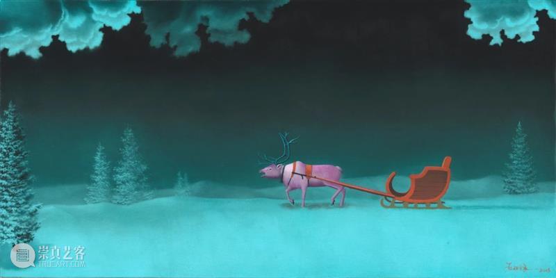 SA | 石锐锋近作 Shi Ruifeng`s Recent Works 石锐锋 近作 Works石锐锋 近期 作品 空NO.81 布面 油画 Artist 山西 崇真艺客