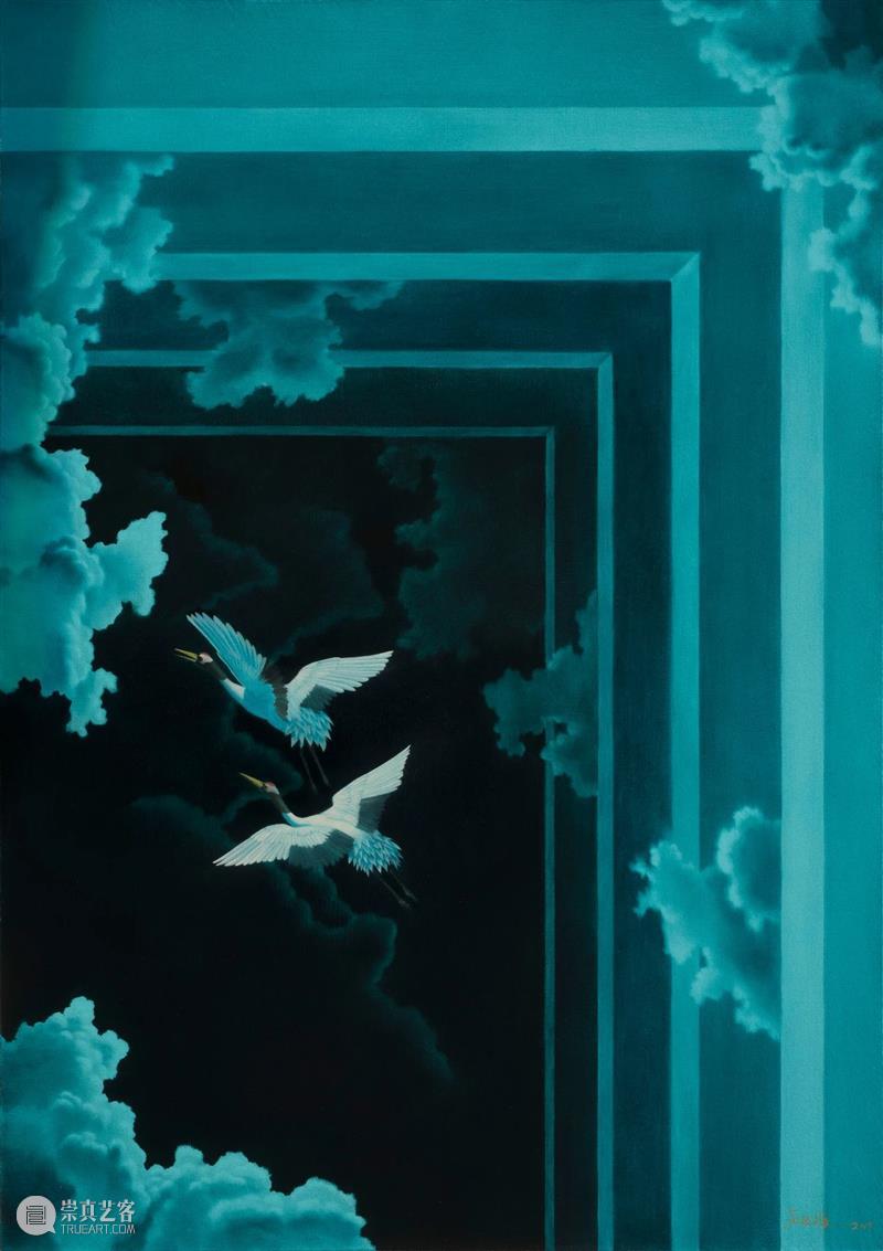 SA | 石锐锋近作 Shi Ruifeng`s Recent Works 石锐锋 近作 Works石锐锋 近期 作品 空NO.81 布面 油画 Artist 山西 崇真艺客