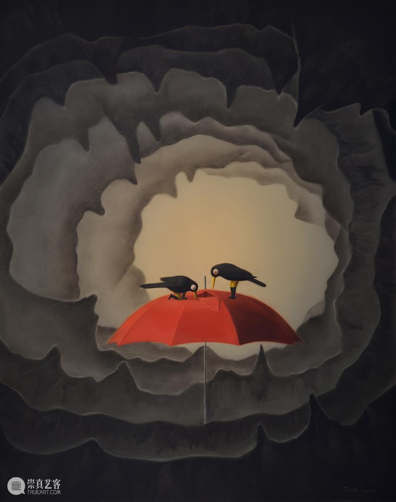 SA | 石锐锋近作 Shi Ruifeng`s Recent Works 石锐锋 近作 Works石锐锋 近期 作品 空NO.81 布面 油画 Artist 山西 崇真艺客