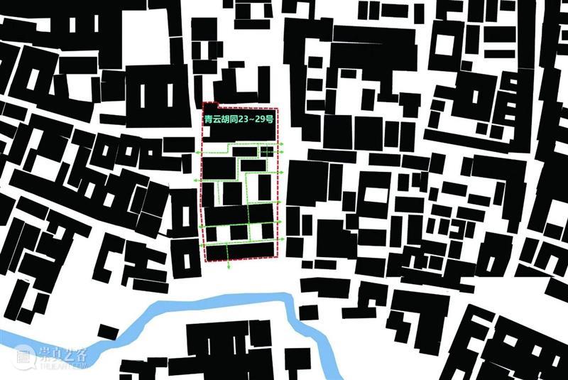北京青云胡同戏剧天地，玻璃砖与残墙对话 / 原地建筑 青云胡同 原地 建筑 玻璃砖 戏剧 北京 天地 城市 空间 灵魂 崇真艺客