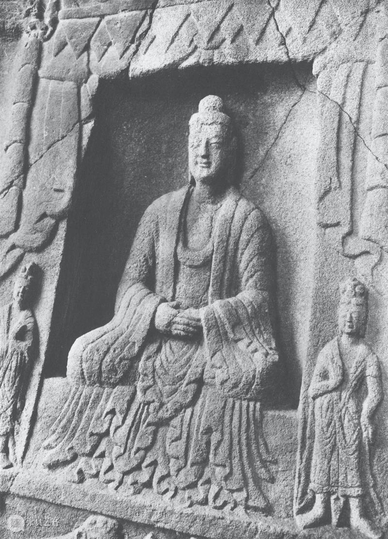 四十年代水野版云冈图集：西端诸窟 云冈 野版 图集 西端石窟 全景 云冈石窟 山西省 大同市西 武周山南 东西 崇真艺客
